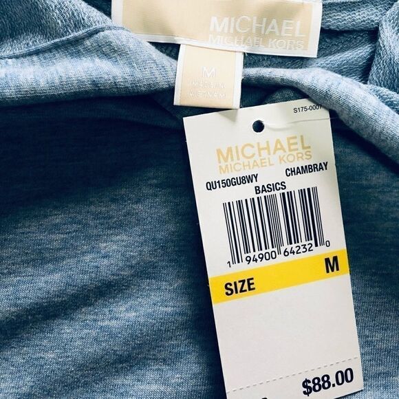 ‎NWT: Michael Kors Cinch Bottom Hoodie - Picture 13 of 14